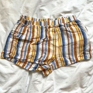 Stripped Forever 21 Shorts